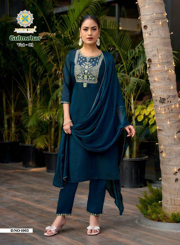 Passion tree gulmohar vol-1 Kurti dress material wholesale